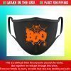 Boo face mask, Halloween face mask, Halloween day face mask