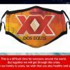 Cerveza Xx Dos Equis Filter Face Mask