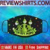 Grinch Six Feet People Funny Face Mask