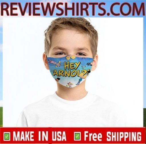 Cloth Face Mask Hey Arnold! Group