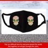 Halloween Day of the Dead Face Mask Dia De Los Muertos Face Mask