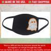 Diamond Ghost Halloween Embellished Face Mask