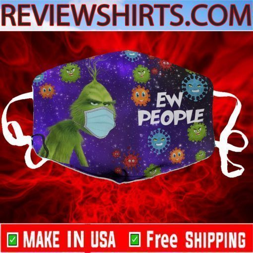 Ew People Galaxy The Grinch Stole Christmas Resting Grinch Face Masks Fuck CoronaVirus