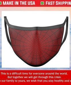 FACE COVERING - Spider Sense Web - Made in USA Mouth Mask Unisex Anti