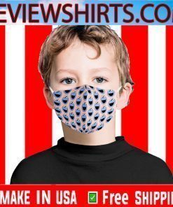 Face Mask Filter Cookie Monster Sesame Street