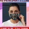 February Girl I Can Do All Things Through Christ Who Gives Me Strength Logo TRademark Face Mask