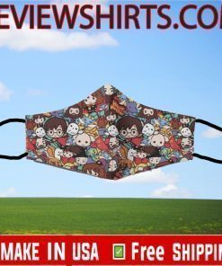 Filter Face Mask Harry potter characters chibi