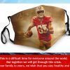 George Kittle Reusable Breathable Filter Face Mask