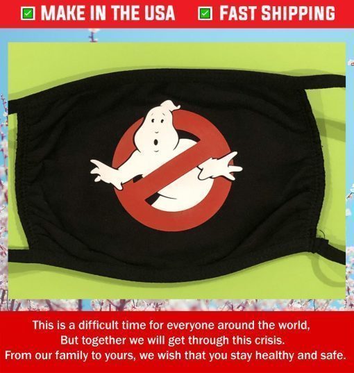 Ghostbusters Inspired Cotton Face Mask