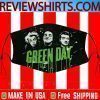 Green Day Masks - Rock band Cloth Face Mask