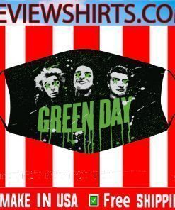 Green Day Masks - Rock band Cloth Face Mask