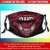 HAHA Scary Horro Mouth Cotton Face Mask