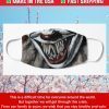 Halloween Face Mask Washable, Adjustable, Reusable Face Mask Fashion, It Pennywise Mask, Scary Mask, Pennywise Clown Mask