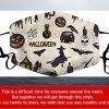 Halloween Pumpkin Ghost Spider Skull Skeleton Face Mask
