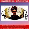 Halloween Terror Pumpkin Lights 2020 Face Mask