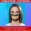 Halloween face mask vintage boo periodic table funny costume gift for fall face mask