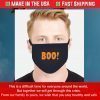 Halloween face mask Boo face mask Unisex face mask birthday gift, quarantine halloweenparty mask, birthday mask