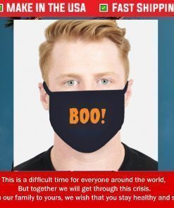 Halloween face mask Boo face mask Unisex face mask birthday gift, quarantine halloweenparty mask, birthday mask