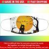 Happy Halloween Fabric Face Mask Cotton Face Mask