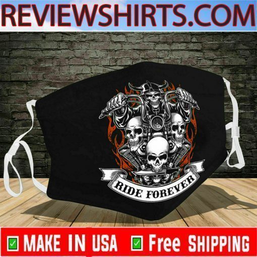 Harley Davidson Ride Forever Skull Face Masks