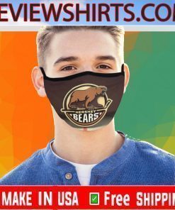 Hershey Bears Face Mask Breathable - Washable and Reusable