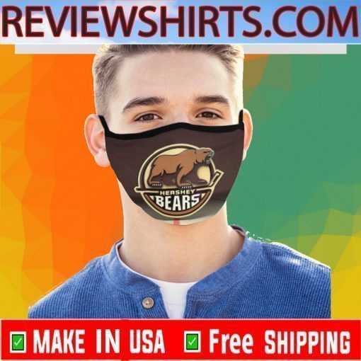 Hershey Bears Face Mask Breathable - Washable and Reusable