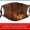 Jack O Lanterns Scary Halloween Cotton Face Mask