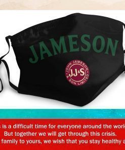 Jameson Logo Filter Face Mask