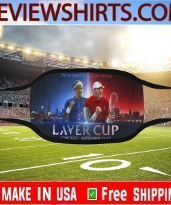 Laver Cup Tennis tournament Custom Face Masks