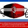 Logo AC Milan Filter Face Mask