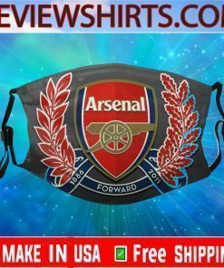 Logo Arsenal FC Forward Original 1866 Face Mask