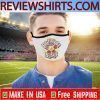 Logo Baltimore Blast Face Masks With Filter