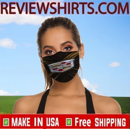 Logo Cadillac Car Face Mask Breathable - Washable and Reusable