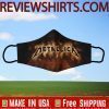 Logo TRademark Metallica rock band Face MaskLogo TRademark Metallica rock band Face Mask