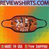 Logo Team Cleveland Browns Face Masks