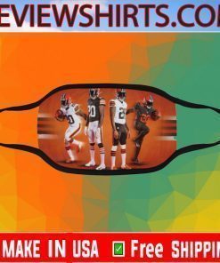 Logo Team Cleveland Browns Face Masks