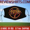 Logo Trademark Antrax Face Mask