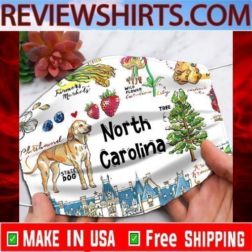 North CarolinaI just love North Carolina Face Mask , American State Face Mask