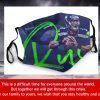 Seattle Seahawks Russell Wilson Filter Face Mask