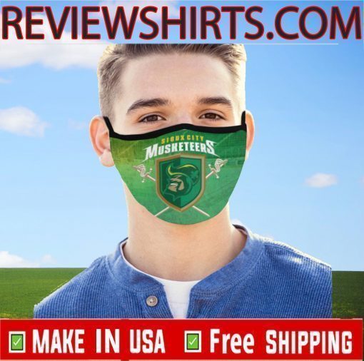Sioux City Musketeers Face Masks With Filter