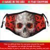 Skull Head Ourdoor Pollution Protection Covers Face Mask