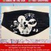 Spooky Mickey Cotton Face Mask