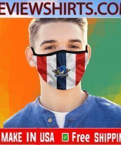 Springfield Thunderbirds American Hockey Club Flag Face Mask