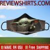 I Love Baby Yoda Star wars the child baby yoda Face Mask