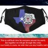 Texas Us Coast Guard Filter Face Mask