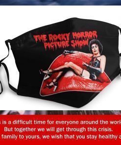 The Rocky Horror Picture Show Filter Face Mask