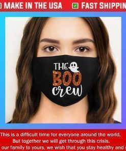 The boo crew mask, boo crew Halloween Face Masks