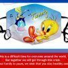 Tweety Bird Filter Face Mask