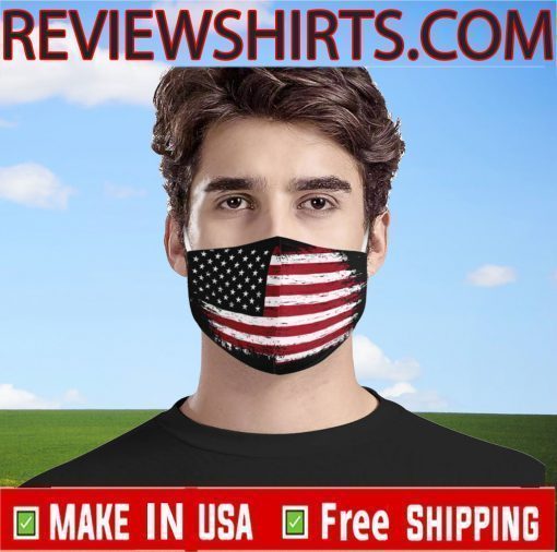 Filter Face Mask USA Flag 2021