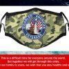 United States Dav Disabled American Veterans Filter Face Mask